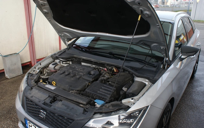 Seat Leon cena 38500 przebieg: 190000, rok produkcji 2015 z Poznań małe 529